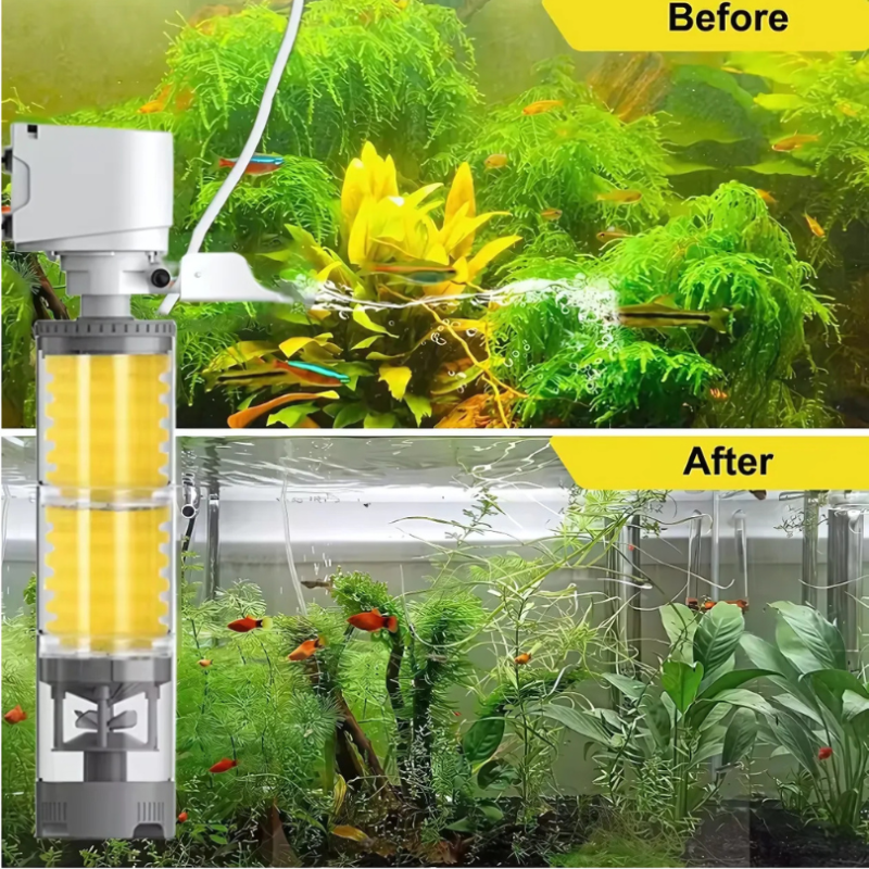 AquariumFilter: Water Circulatie En Filtratie Akvarium Filter Set