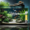 AquariumFilter: Water Circulatie En Filtratie Akvarium Filter Set