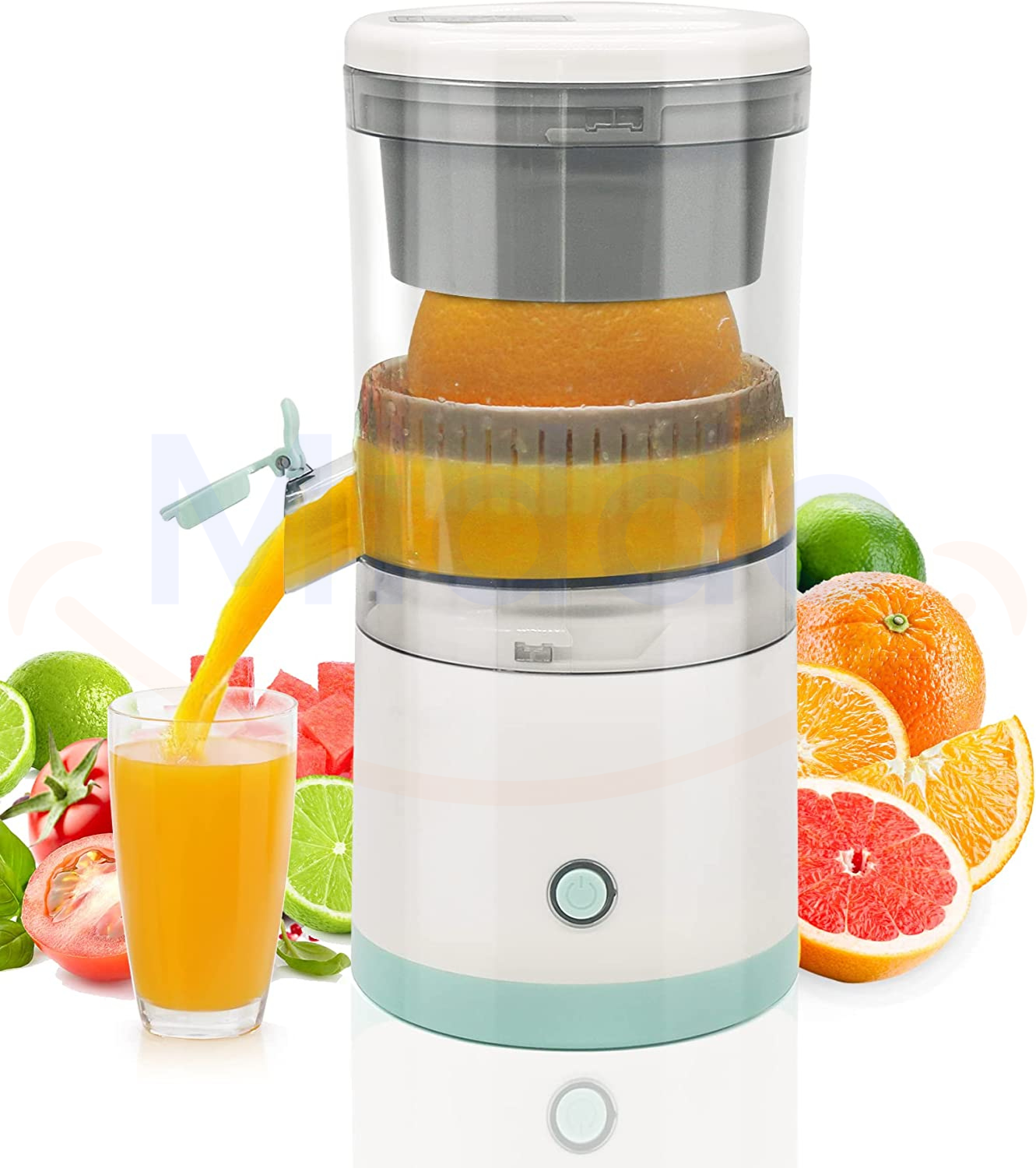 Globetrek° FruitJuicer: Draagbaar Elektrische Fruit Sapcentrifuge