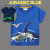 Icone™ DinoShirt: Kinderen Gloeien op De Donker Dinosaur T-shirt