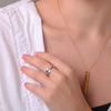 Jewelance™ HugRing: Verstelbaar Knuffelend Stijl Belofte Ring