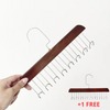 GlideHold® ClosetHanger 1+1 GRATIS: Duurzaam Ruimtebesparend Veelzijdig Klerenhanger