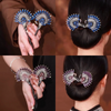Rose® HairTie 1+1 GRATIS: Stijlvolle Haartie Elegante Vintage Kristallen Paardenstaart Draai-Houder