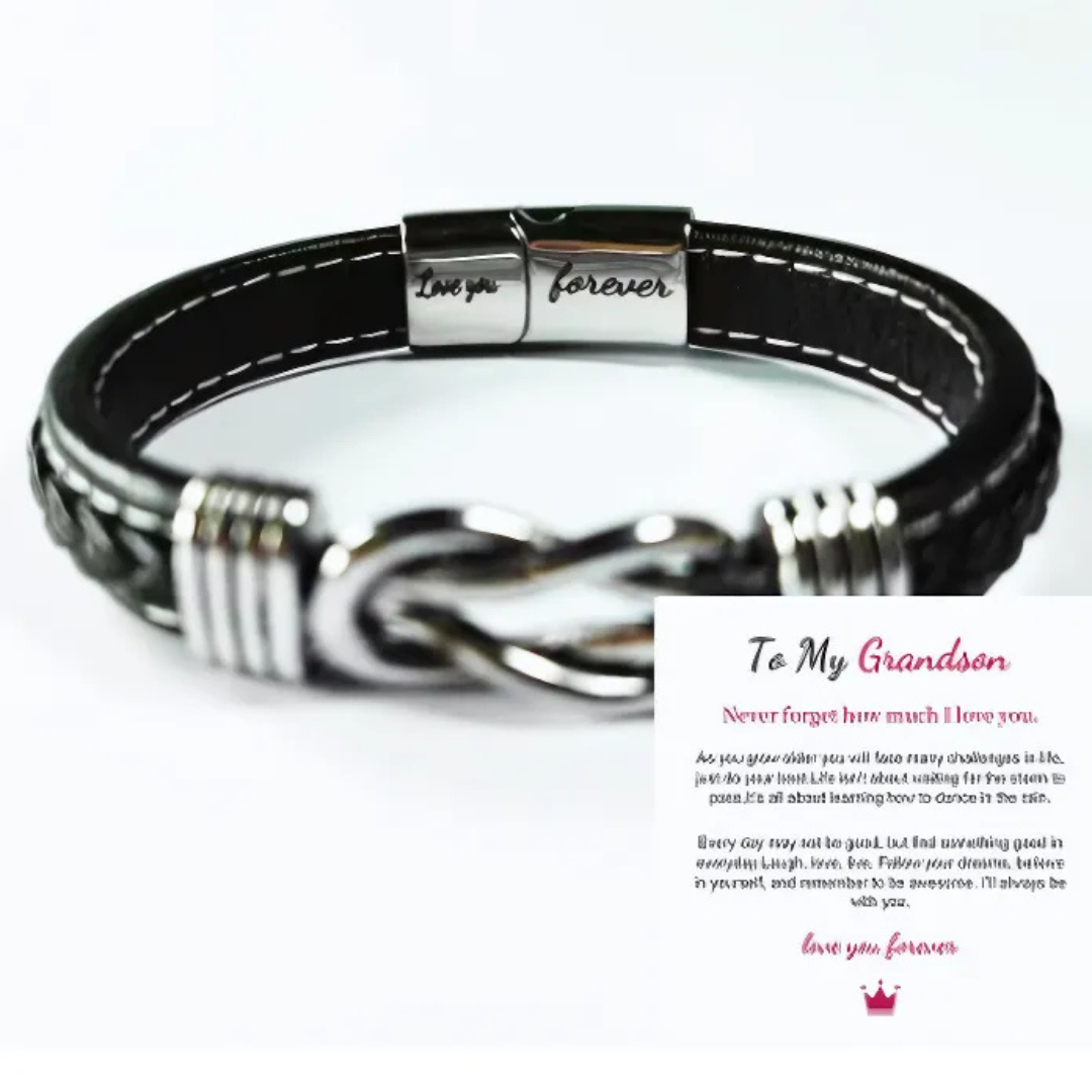 Jewelance™ InfinityBracelet: Oneindige Knoop Armband met Toewijding Kaart