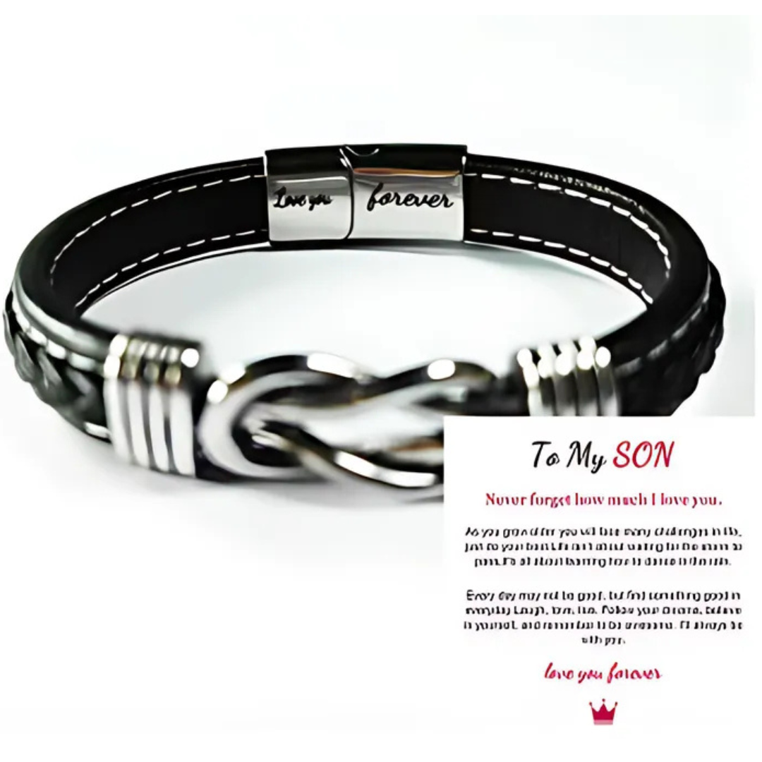 Jewelance™ InfinityBracelet: Oneindige Knoop Armband met Toewijding Kaart