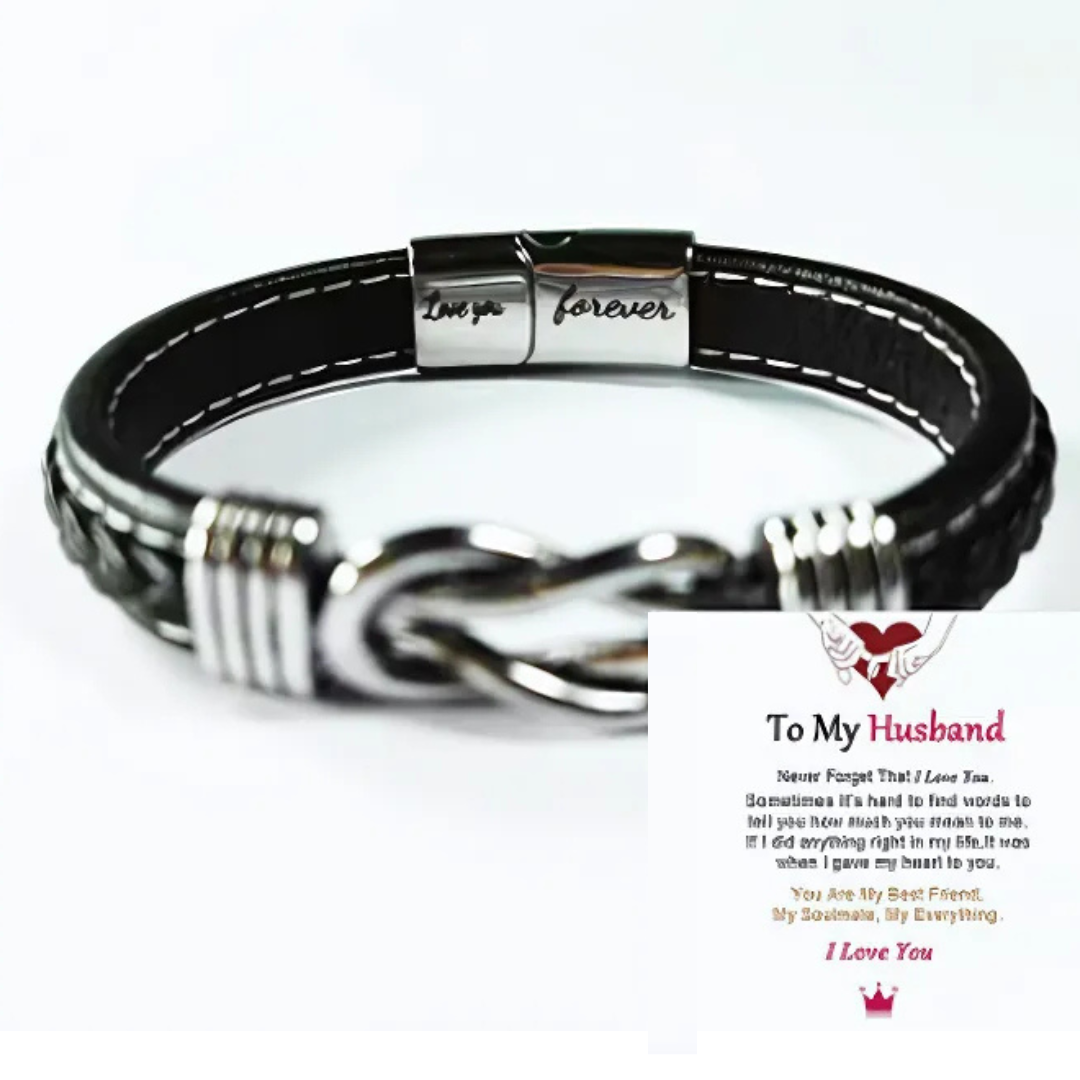 Jewelance™ InfinityBracelet: Oneindige Knoop Armband met Toewijding Kaart