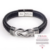 Jewelance™ InfinityBracelet: Oneindige Knoop Armband met Toewijding Kaart