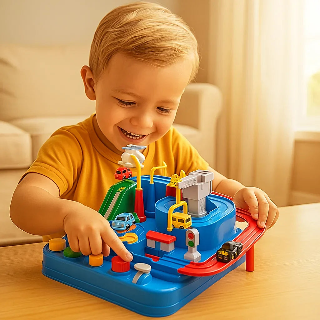 Kletshuts™ AdventureTrack: Interactief Educatief Auto Avontuur Baan