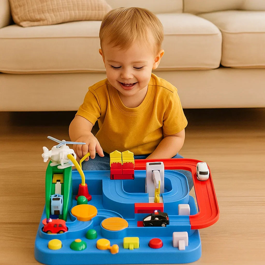 Kletshuts™ AdventureTrack: Interactief Educatief Auto Avontuur Baan