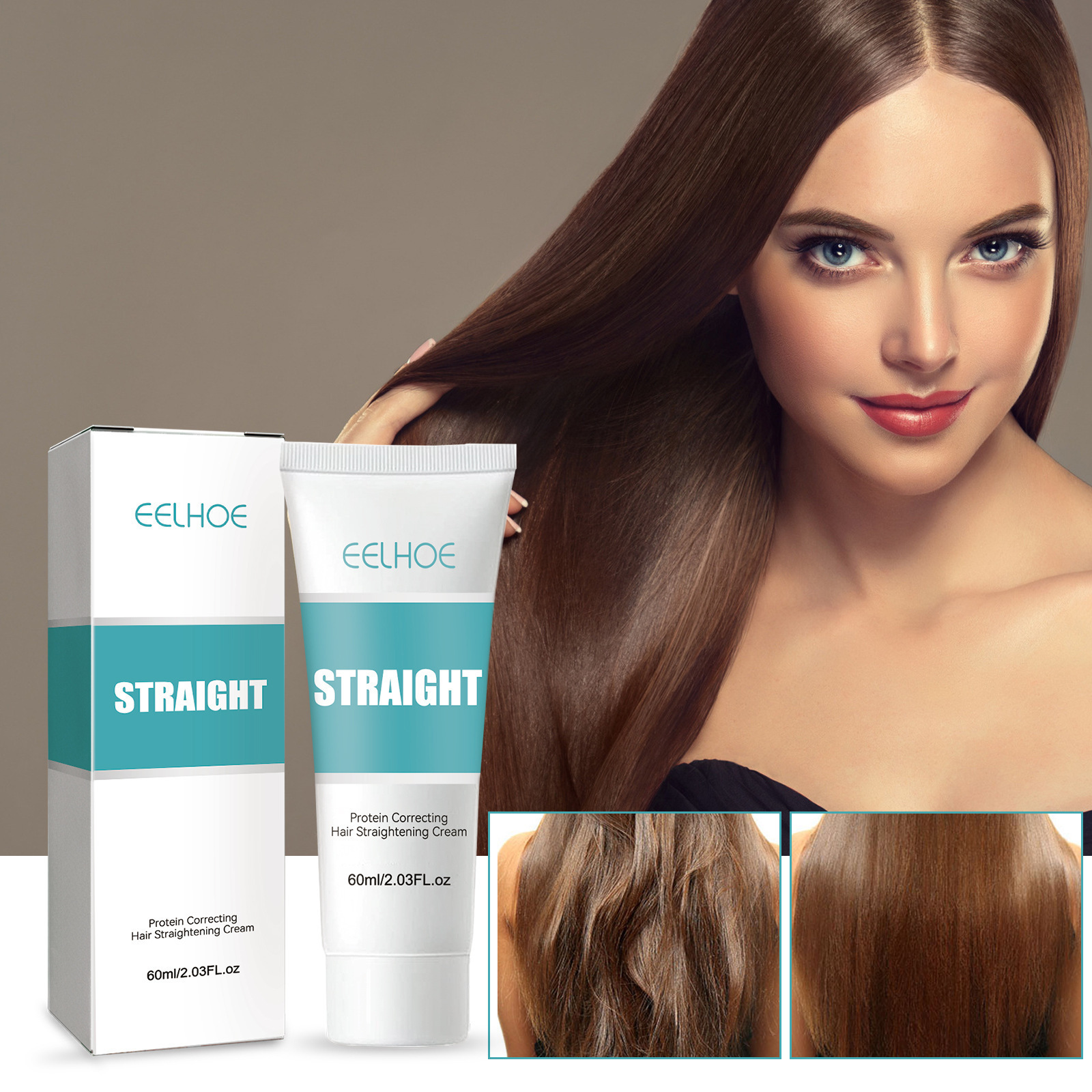 Rose® ShineStraight 1+1 GRATIS: Pluisvrij Glans En Stijl Haarcrème