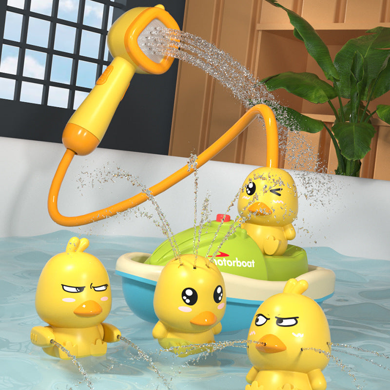 Kletshuts™ ShowerDuck: Schattige Interactieve Elektrische Eend Douche Speelgoed Set