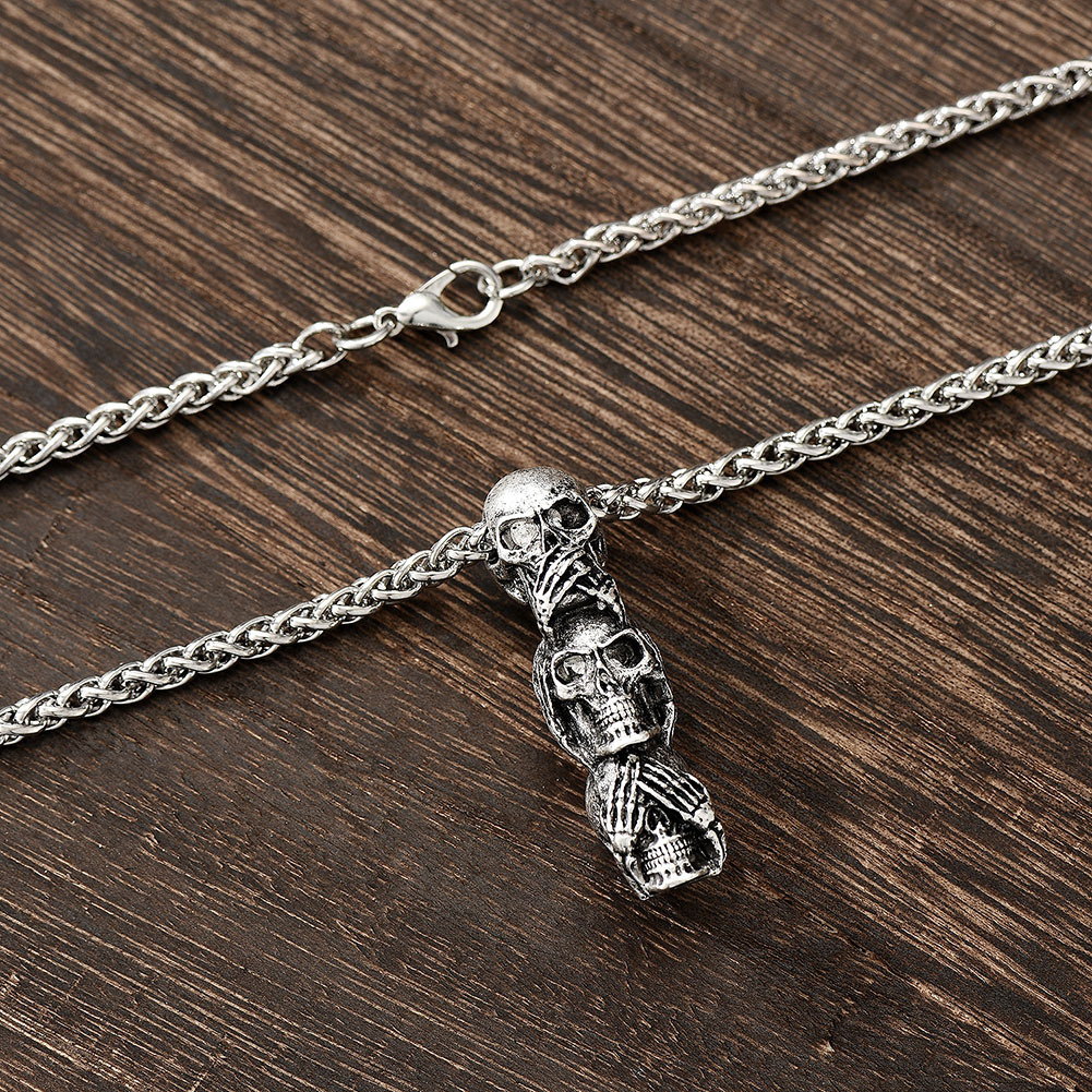 Jewelance™ SkullNecklace: Schedel Halsketting Voor Heren En Vrouwen