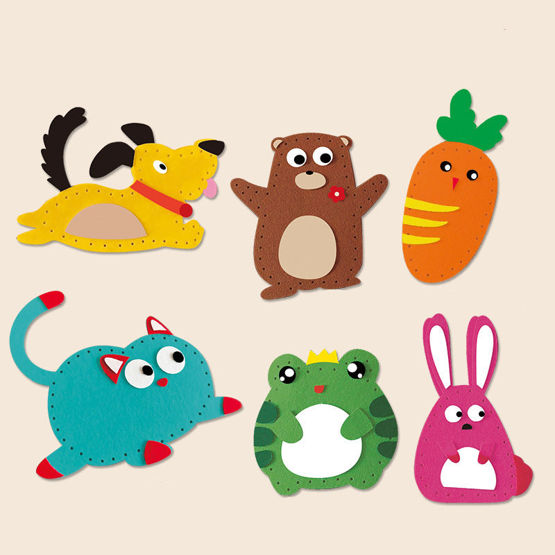 Kletshuts™ SewingCraft 1+1 GRATIS: DIY Dier Naaiset Kit Kinderen Creatief Knutselen Set