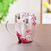 CrystalMug - Dubbel Gelaagd Creatief Glas Mokken