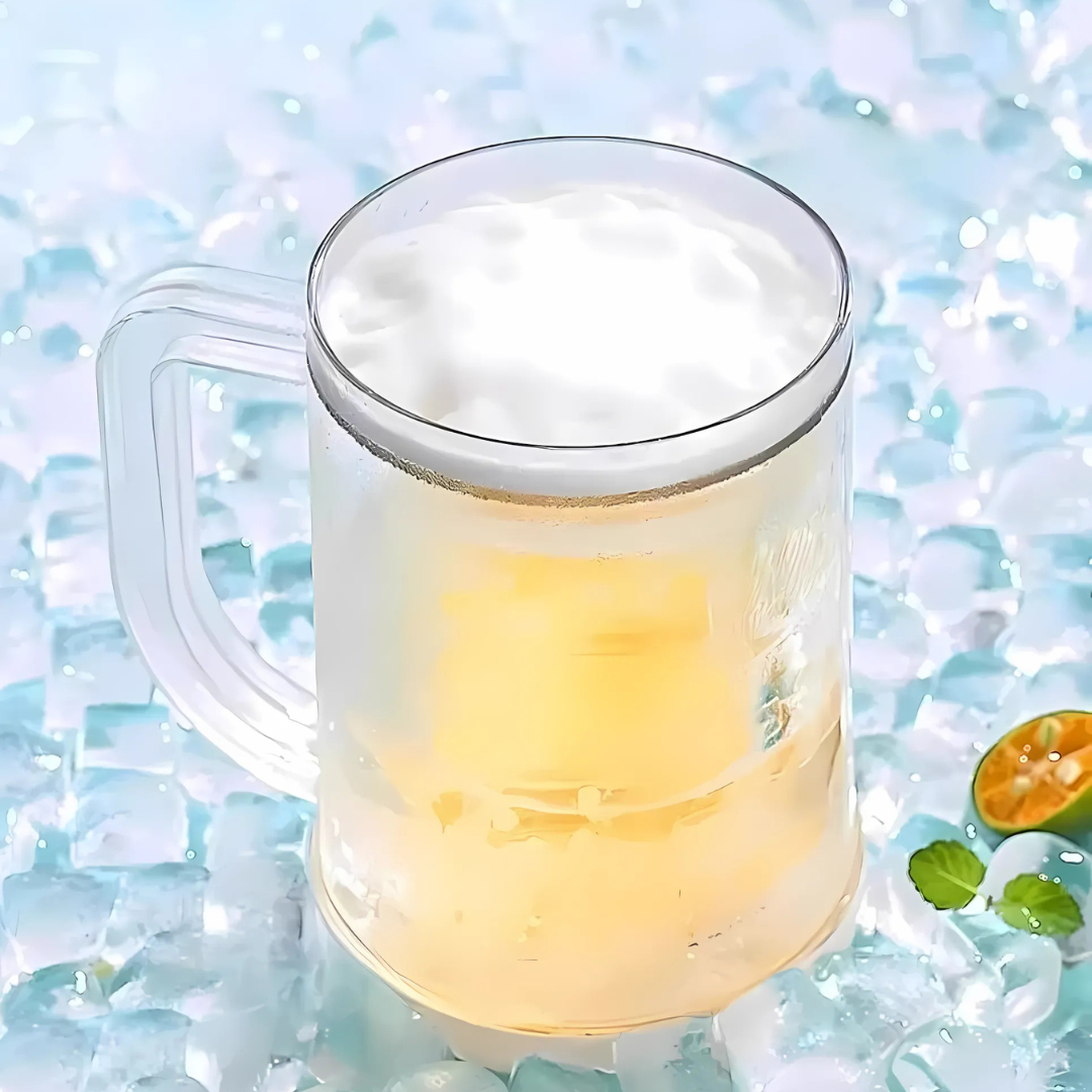 Globetrek° IceMug 1+1 GRATIS: Dubbele Laag Snel Ijs IJs Koel Vriezer Mok