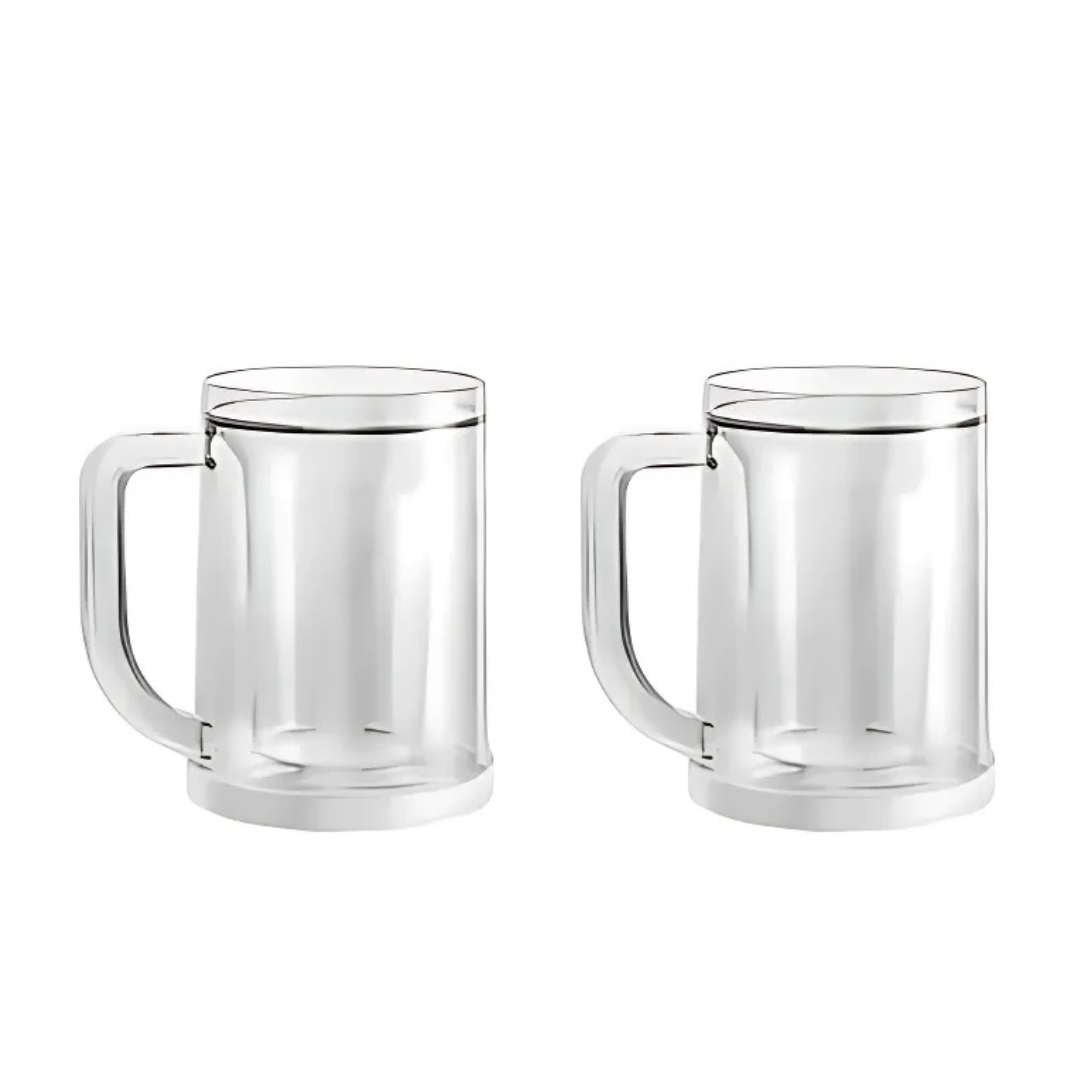 Globetrek° IceMug 1+1 GRATIS: Dubbele Laag Snel Ijs IJs Koel Vriezer Mok