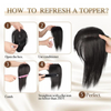 Rose® WigBangs 1+1 GRATIS: Naadloze Pruik Met Natuurlijk Ogende Bangs Uitbreidingen