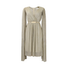 Icone™ ElegantDress: V-Hals Dames Elegante Jurk Met Riem
