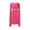 Icone™ ElegantDress: V-Hals Dames Elegante Jurk Met Riem