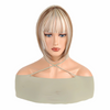 Rose® WigBangs 1+1 GRATIS: Naadloze Pruik Met Natuurlijk Ogende Bangs Uitbreidingen