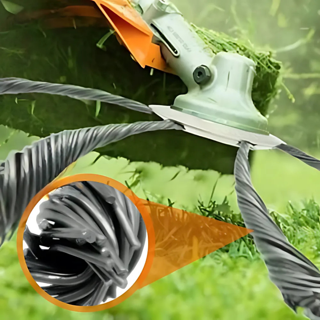 TrimmerWire 1+1 GRATIS: Eenvoudig Te Installeren Duurzaam Stalen Draad Trimmerkop