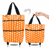 Icone™ GroceryBag 1+1 GRATIS: Grote Capaciteit Boodschappentas Met Opvouwbare Wielen