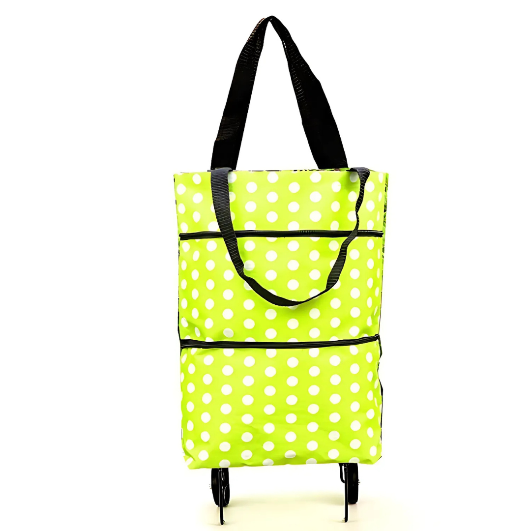 Icone™ GroceryBag 1+1 GRATIS: Grote Capaciteit Boodschappentas Met Opvouwbare Wielen