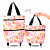 Icone™ GroceryBag 1+1 GRATIS: Grote Capaciteit Boodschappentas Met Opvouwbare Wielen