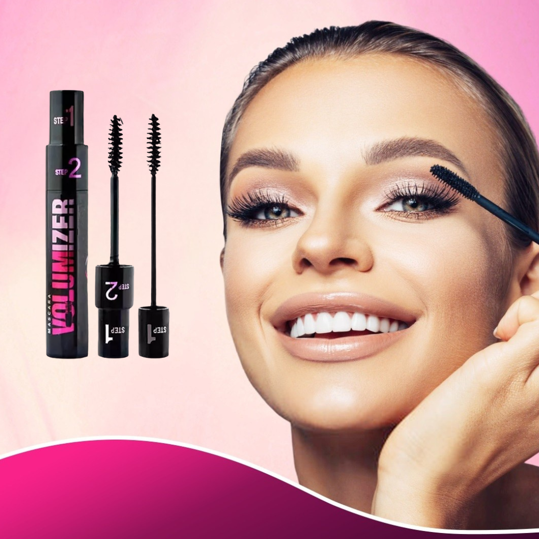 VolumizingMascara 1+1 GRATIS - Volumegevende En Langhoudende Waterdicht Mascara