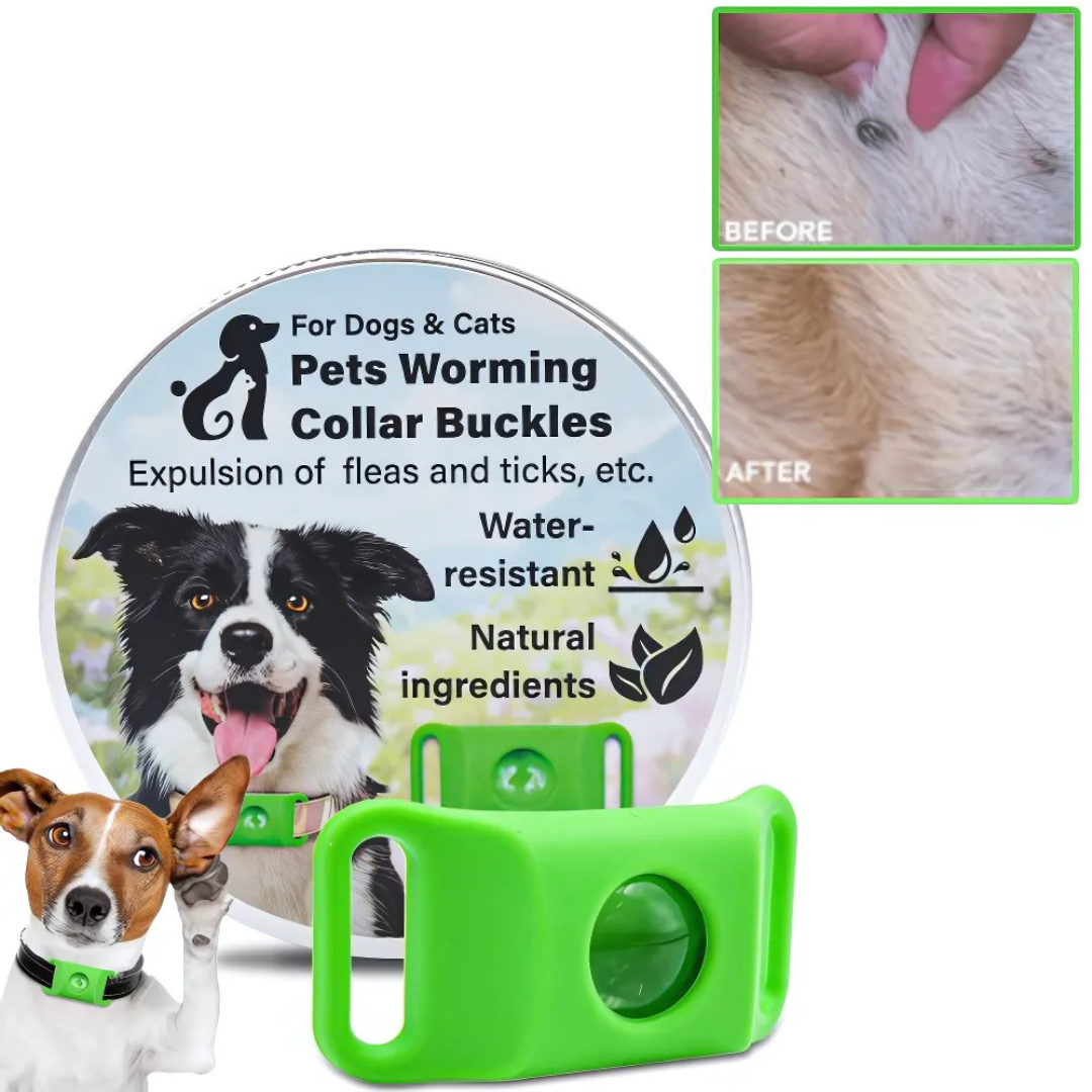 DogCatFri™ Anti-FleaPendant 1+1 GRATIS: Anti-Teken Anti-Vlooien Hanger Bescherming