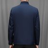 Icone™ CasualJacket: Staande Kraag Casual Rits Jas Voor Heren