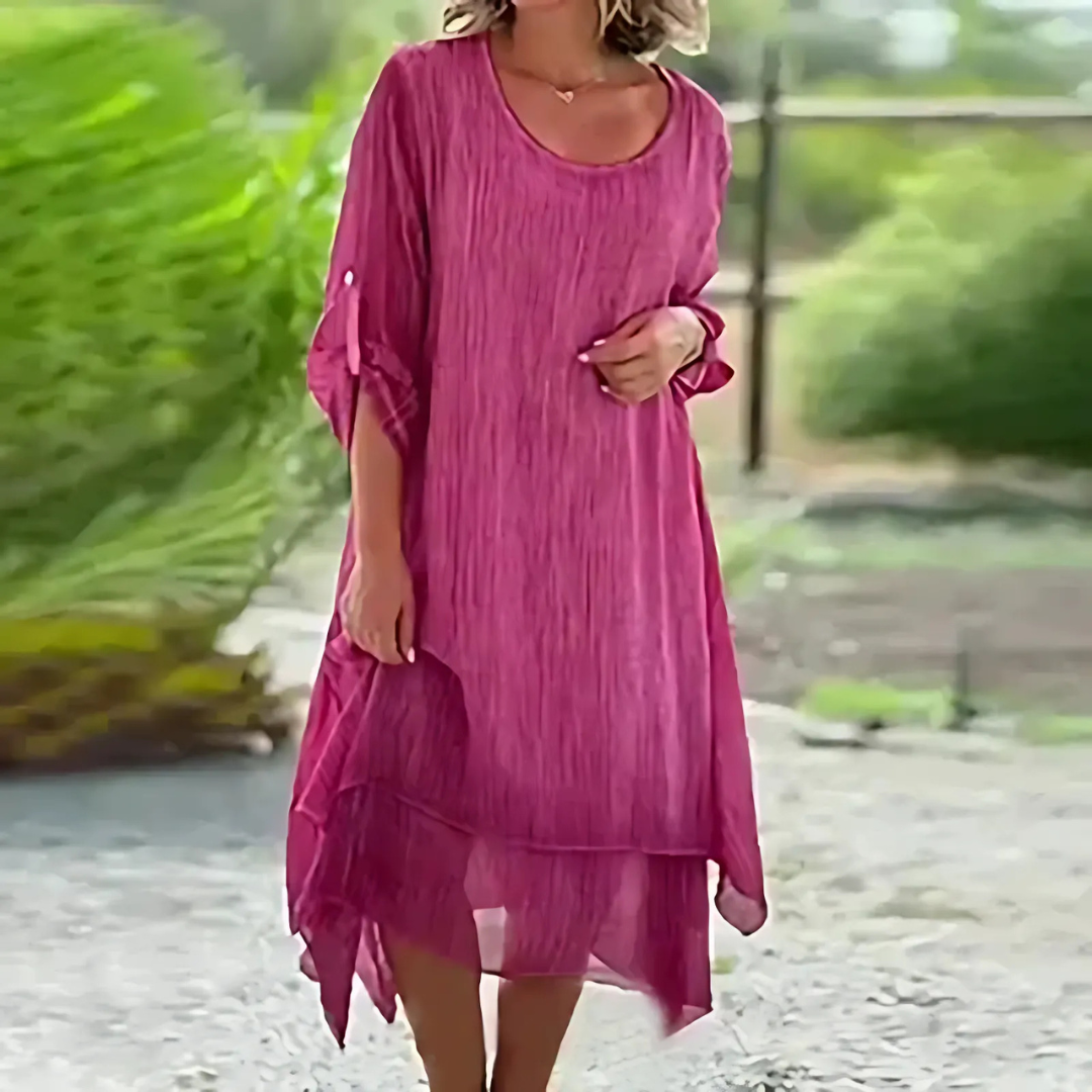 Icone™ LooseDress: Eenvoudige Ademende Losse Pasvorm Jurk
