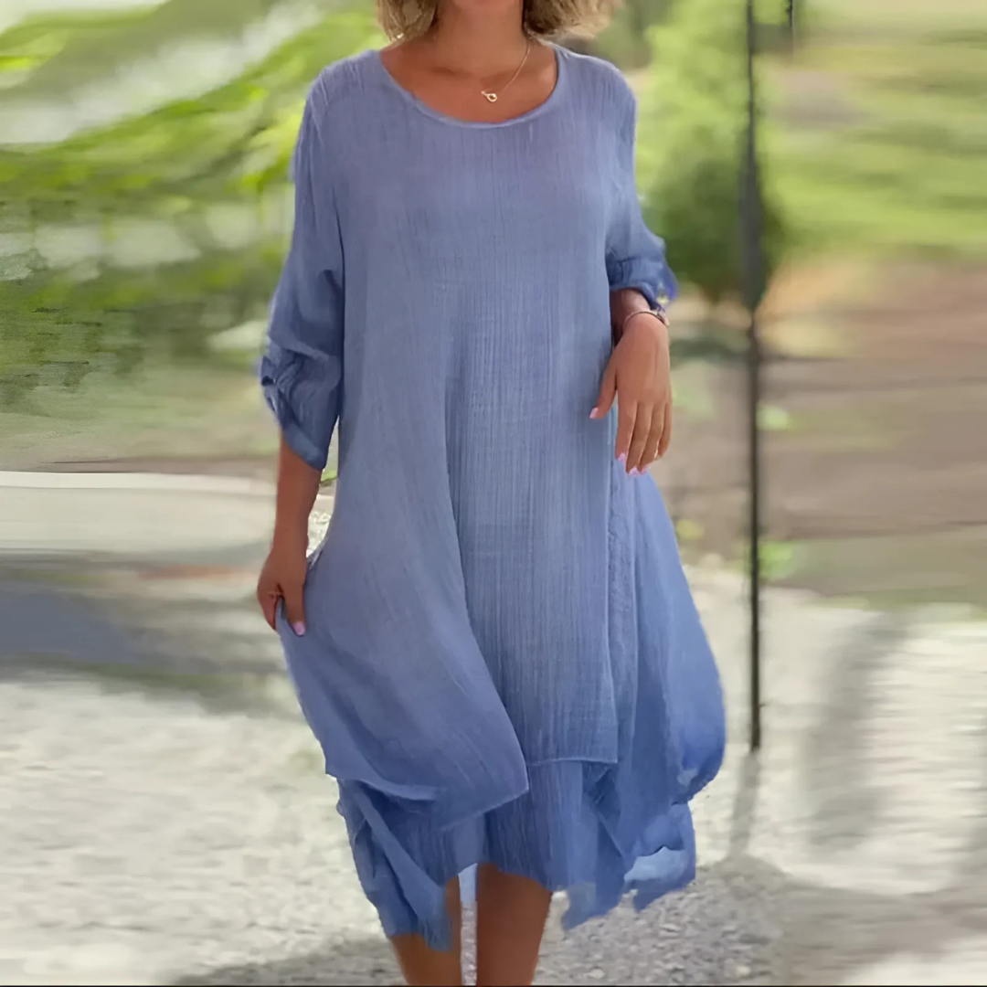 Icone™ LooseDress: Eenvoudige Ademende Losse Pasvorm Jurk