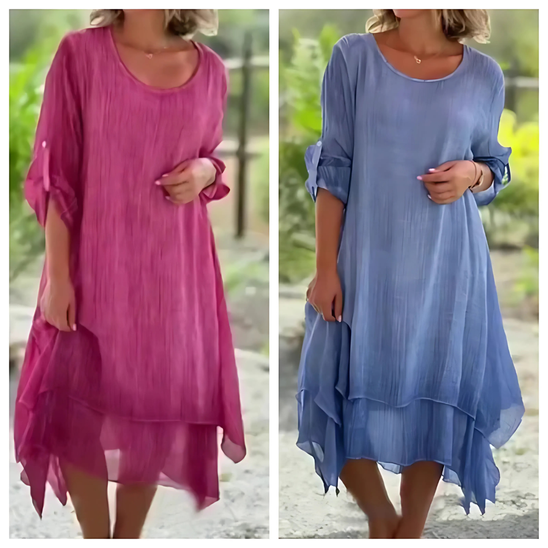 Icone™ LooseDress: Eenvoudige Ademende Losse Pasvorm Jurk