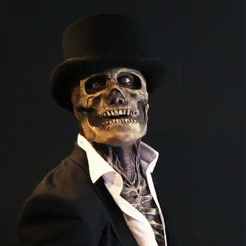 SkeletonMask: Realistisch Eng Skelet Halloweenmasker Kostuum