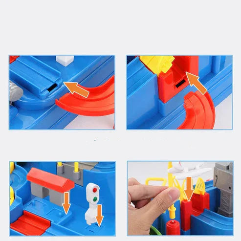 Kletshuts™ AdventureTrack: Interactief Educatief Auto Avontuur Baan