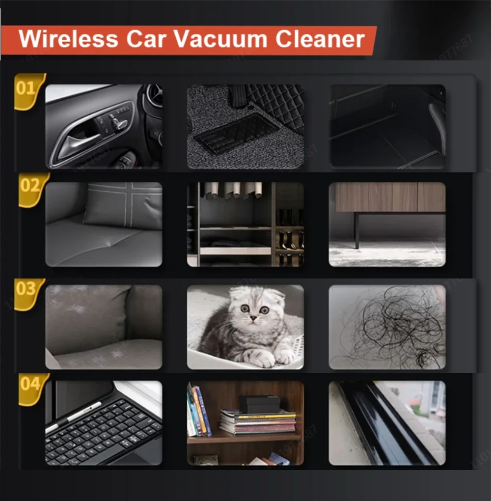 Cleaner Pro° VacuumCleaner: Draagbare Lucht Blazer En Stofzuiger