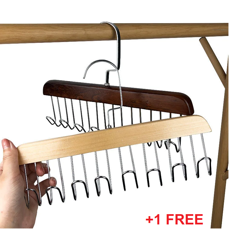 GlideHold® ClosetHanger 1+1 GRATIS: Duurzaam Ruimtebesparend Veelzijdig Klerenhanger