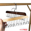 GlideHold® ClosetHanger 1+1 GRATIS: Duurzaam Ruimtebesparend Veelzijdig Klerenhanger