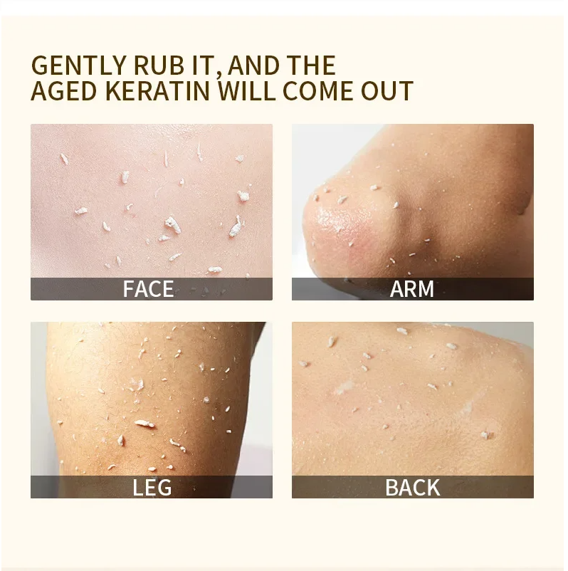 ExfoliatingGel 1+1 GRATIS: Oranje Exfoliërende Gel Zacht Dode Huid Verwijderaar