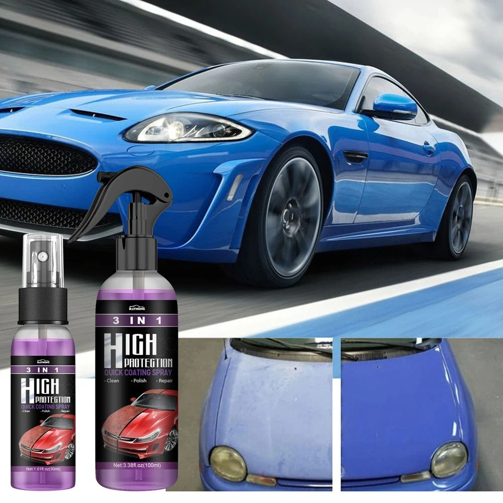 CarSpray: 3 In 1 Snelle Auto Coating Spray