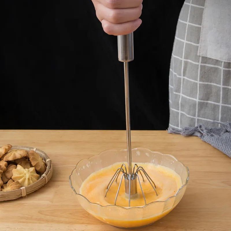 Globetrek° EggBeater - Roestvrij Staal Handmatig Handmixer