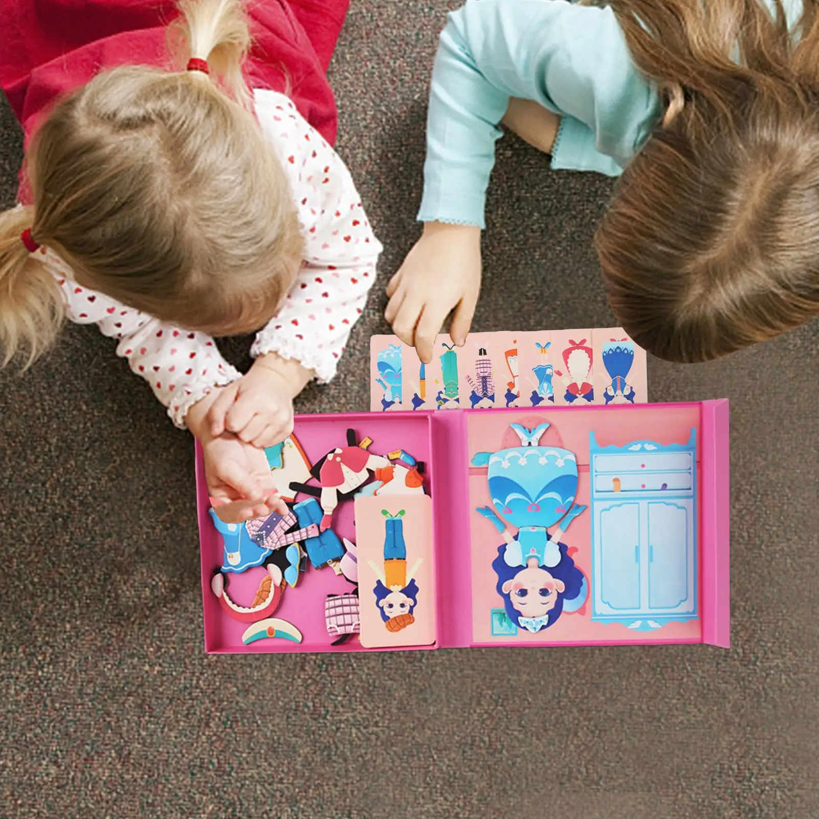 Kletshuts™ CharacterPuzzle: Interactief Verandering Karakter Puzzel Spel Set Speelgoed