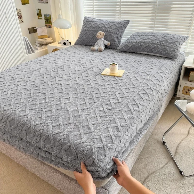 FluffySheets - Ultra Zacht En Warm Kwaliteit Bed Laken Set