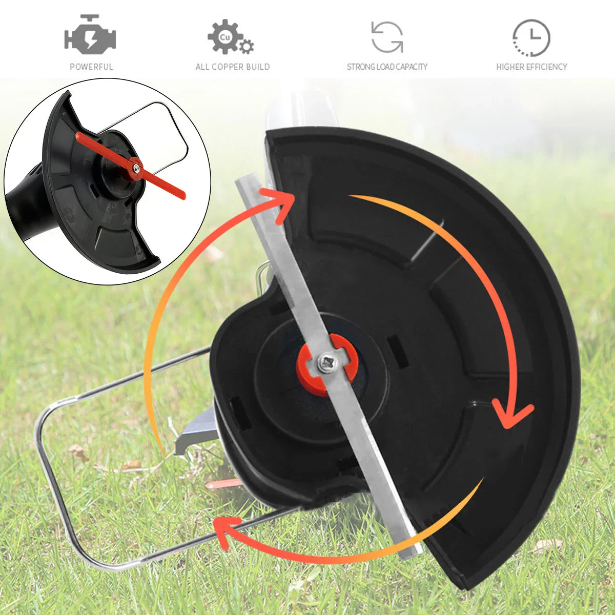 GrassTrimmer - Draadloos Elektrisch Gras Tondeuse