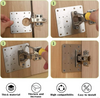 HingePlate 1+1 GRATIS: DIY Meubel Scharnieren Reparatie Zijplaat