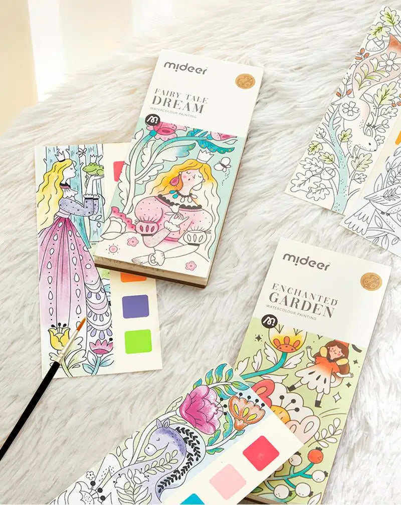 Kletshuts™ PocketWatercolor - Zakformaat Aquarel Schilderen Boek