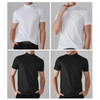 Icone™ FitShirt 1+1 GRATIS: Heren Slanke Pasvorm Hoge Nek Ongedwongen Overhemd