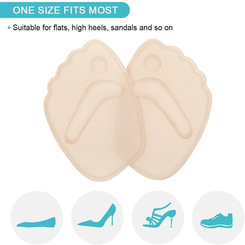 Happy™ FootSoles 1+1 GRATIS: Voorvoet Comfort Voor Hoog Hakken