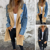 Icone™ LongCoat: Middenlange Trenchcoat Met Stijlvolle Kraag En Zakken